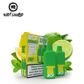 Riot Squad Connex - Sicilian Lemon Lime Fizz - Pods 20mg